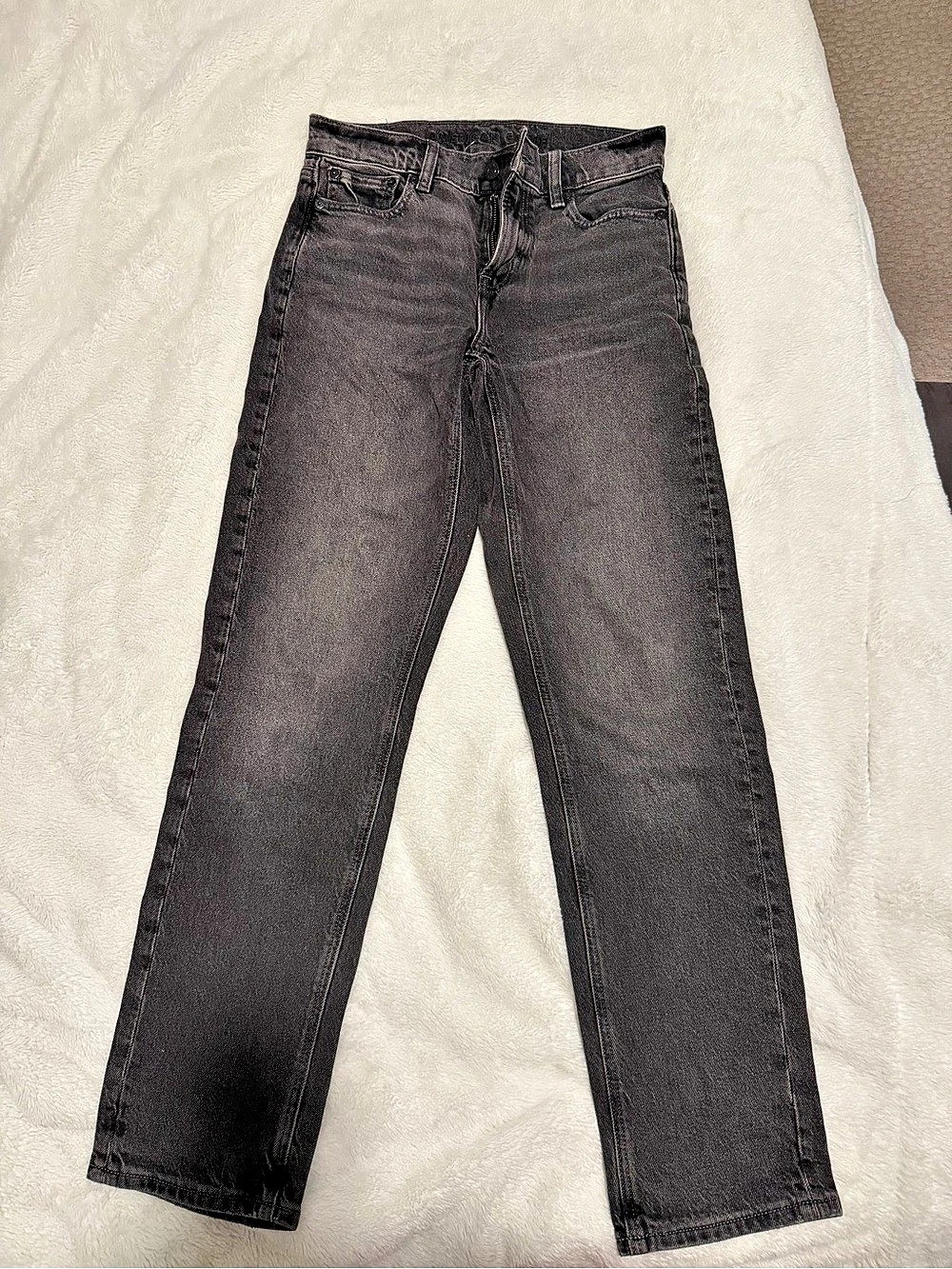 American Eagle Skinny Jeans in Black Size 00 Like New
